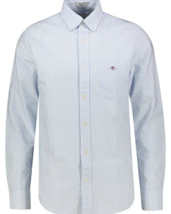 Herren Hemd aus Baumwolle OXFORD BANKER STRIPE Regular Fit
