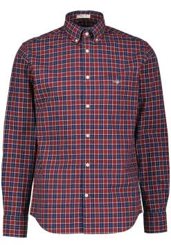 Herren Hemd aus Baumwolle REG CLASSIC POPLIN CHECK Regular Fit