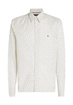 Herren Hemd aus Baumwolle FLEX POPLIN AOP SF SHIRT Slim Fit