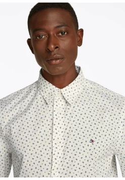 Herren Hemd aus Baumwolle FLEX POPLIN AOP SF SHIRT Slim Fit