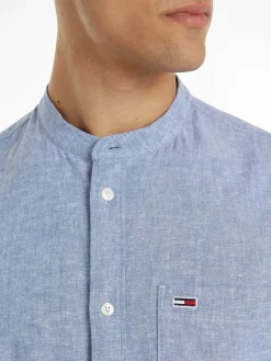 Herren Hemd aus Baumwoll-Leinenmischung MAO LINEN BLEND SHIRT Regular Fit