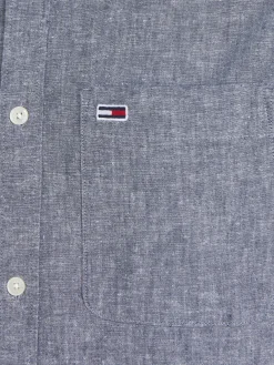 Herren Hemd aus Baumwoll-Leinenmischung MAO LINEN BLEND SHIRT Regular Fit