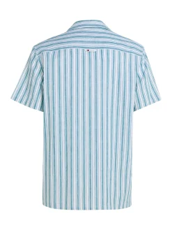 Herren Hemd aus Baumwoll-Leinenmix Regular Fit Kurzarm