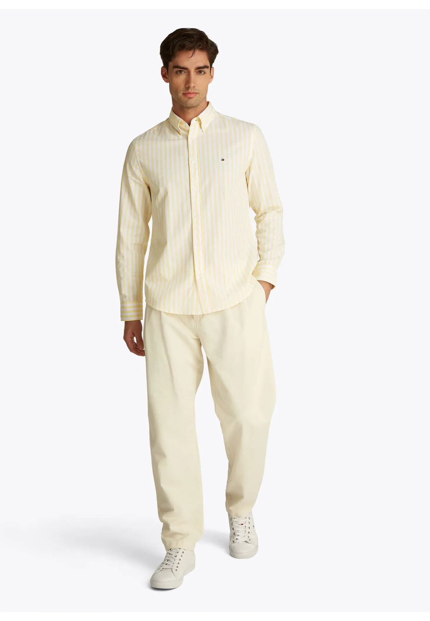 Herren Hemd aus Baumwoll-Popeline Regular Fit