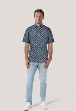 Herren Hemd aus Baumwoll-Popeline RASH_2_M Regular Fit