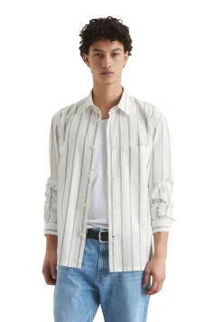 Herren Hemd aus Bio-Baumwoll-Popeline Relaxed Fit