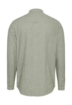 Herren Hemd aus Bio-Baumwolle und Leinen TJM LINEN MIX BND STP SHRT EXT