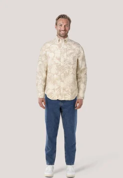 Herren Hemd aus Leinen Regular Untucked Fit