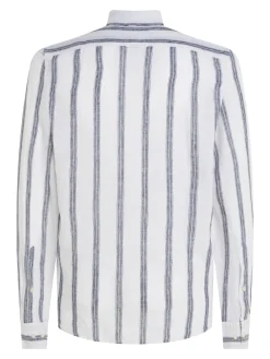 Herren Hemd aus Leinen TRIPLE STRIPE SHIRT Regular Fit