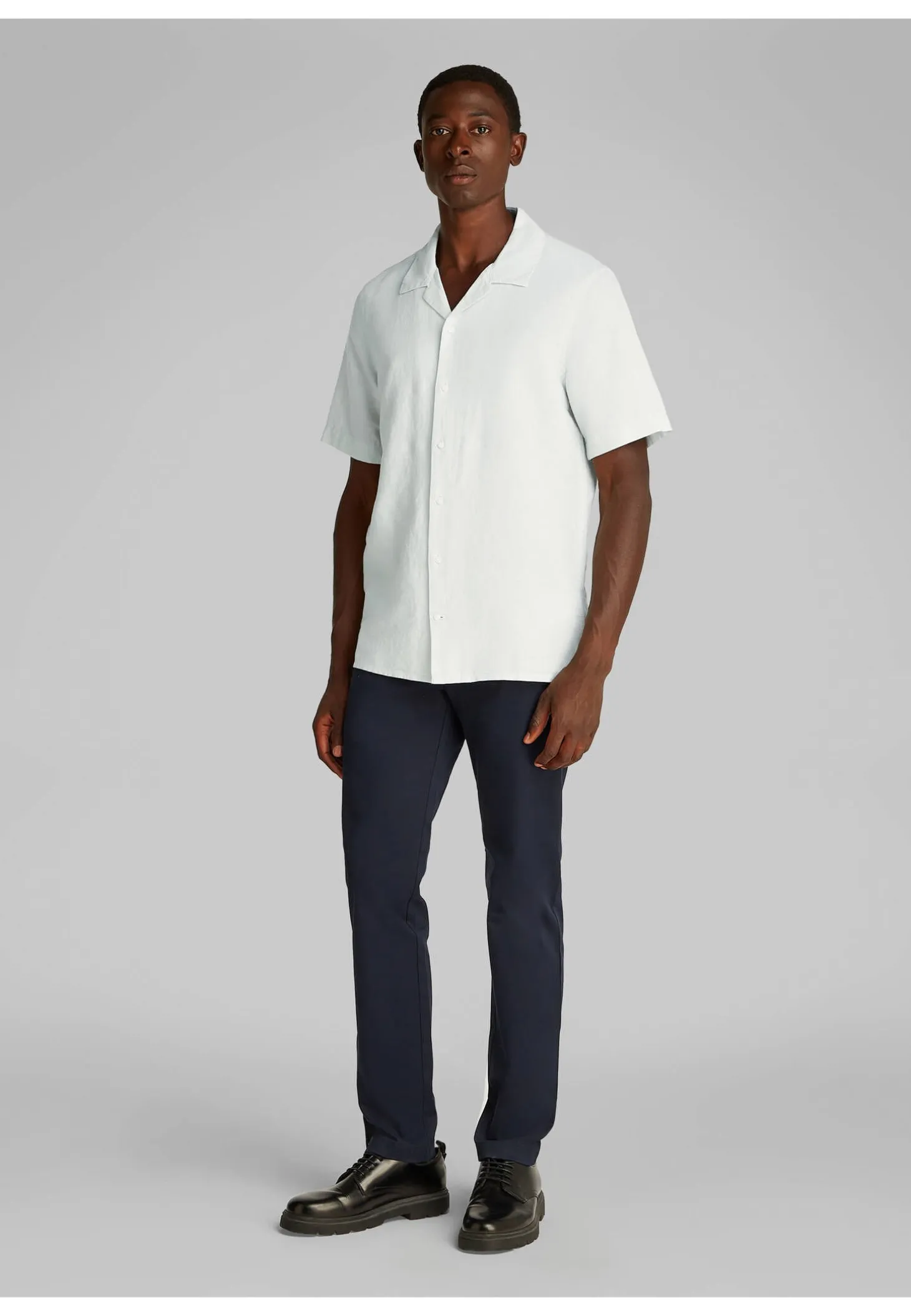 Herren Hemd aus Leinen und Baumwolle LINEN COTTON CUBAN SHIRT