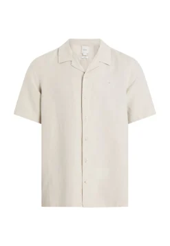 Herren Hemd aus Leinen und Baumwolle LINEN COTTON CUBAN SHIRT