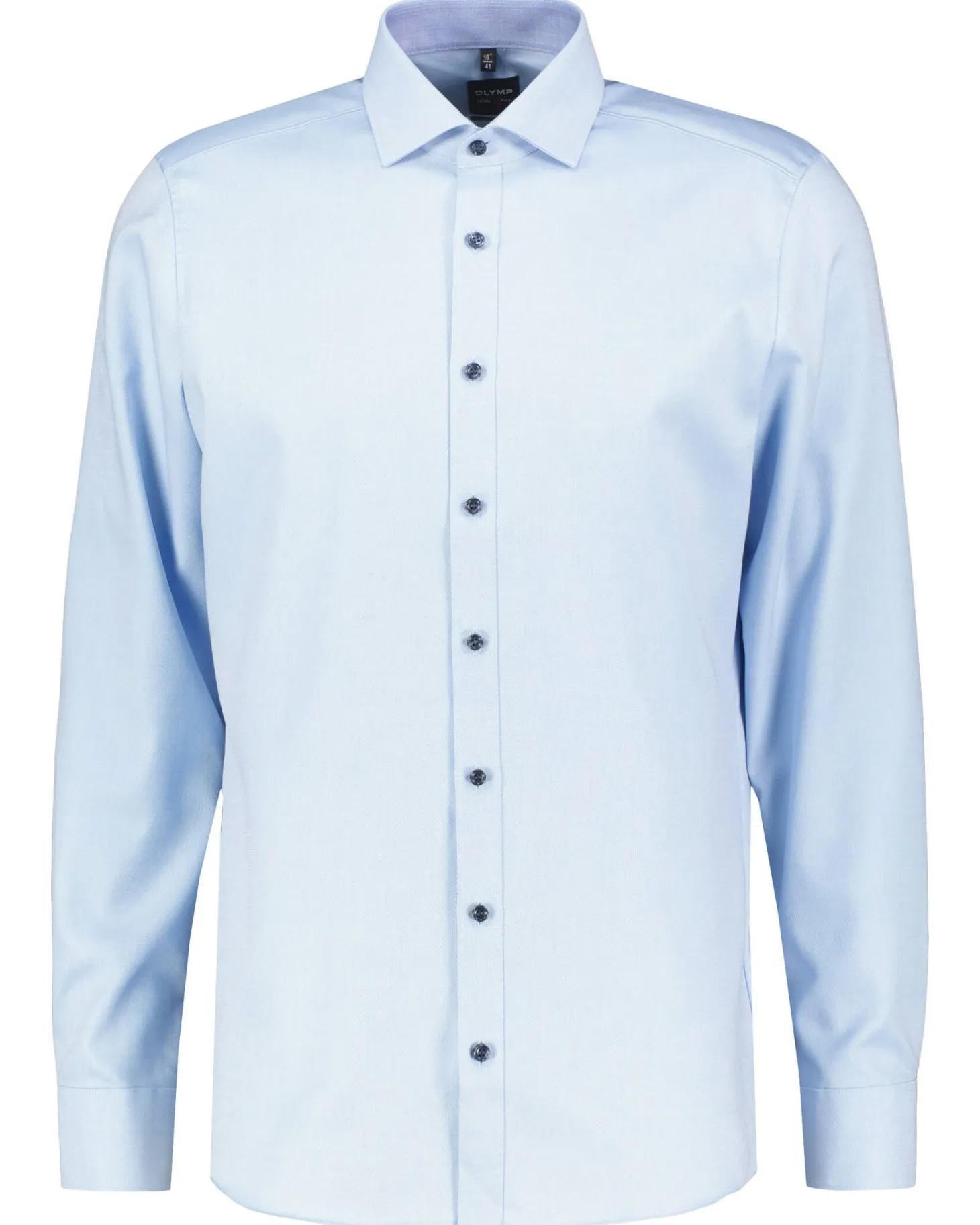 Herren Hemd Body Fit Langarm