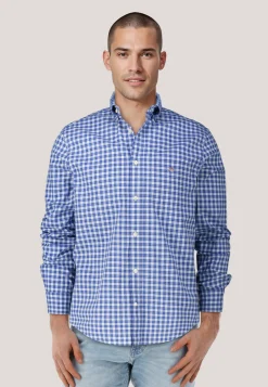 Herren Hemd CLASSIC POPLIN CHECK SHIRT Regular Fit