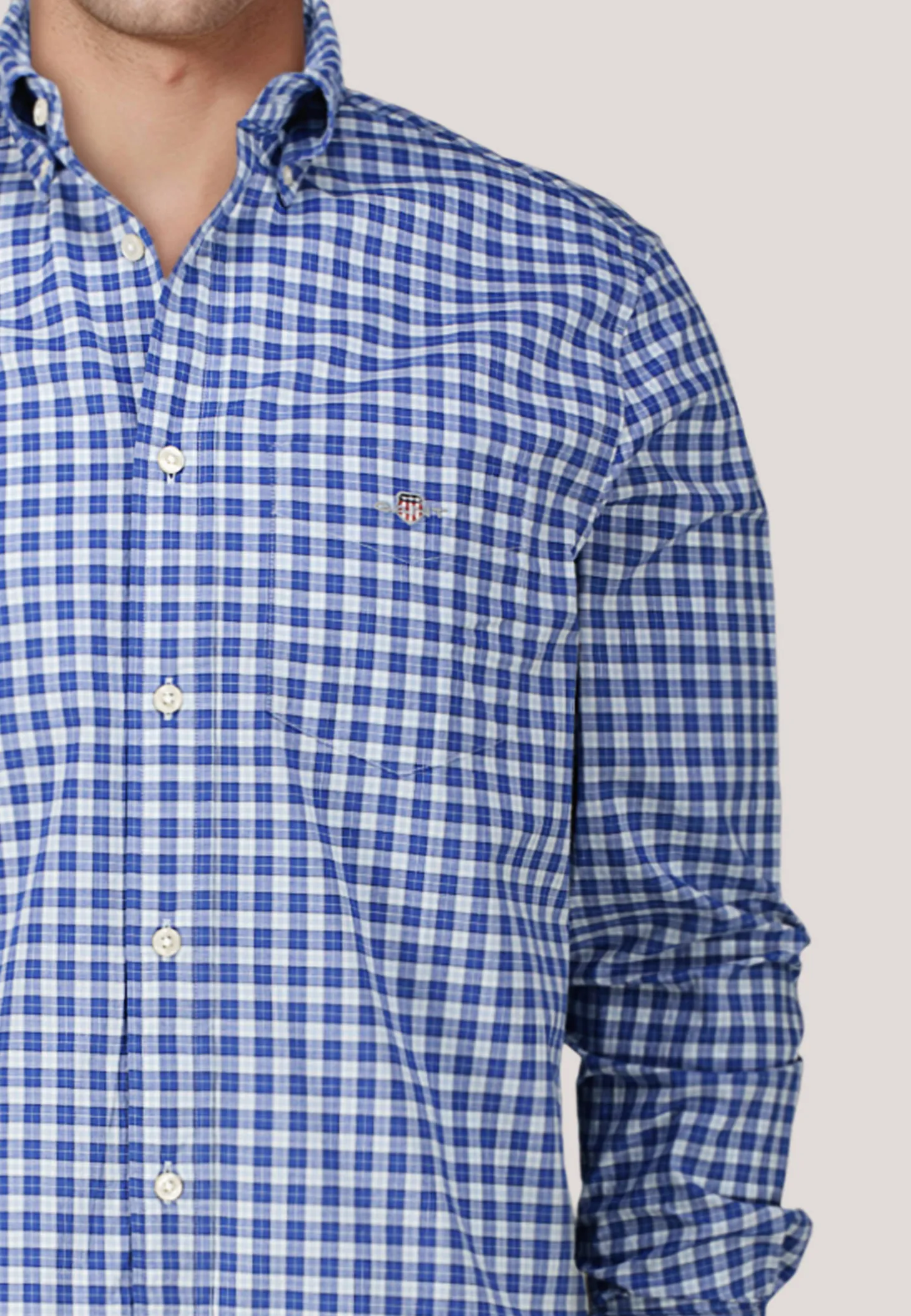 Herren Hemd CLASSIC POPLIN CHECK SHIRT Regular Fit