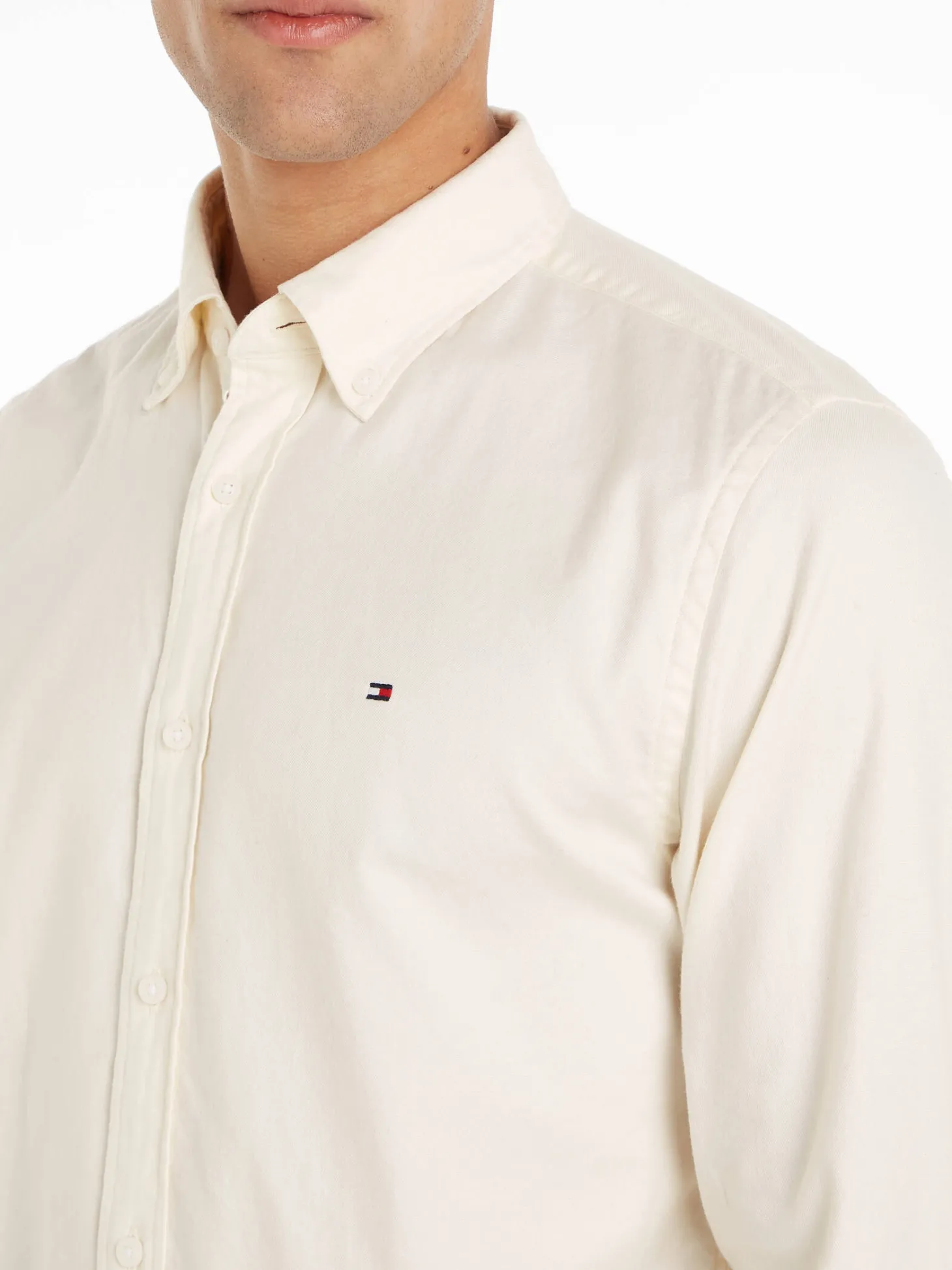 Herren Hemd FLEX BRUSHED SOLID Regular Fit