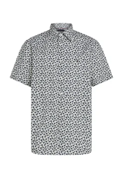 Herren Hemd FLEX POPLIN PALM SF SHIRT Slim Fit