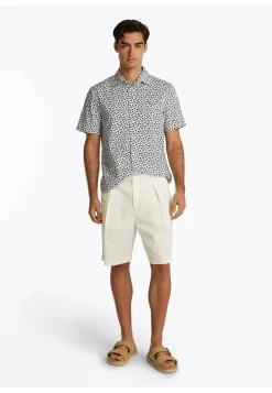 Herren Hemd FLEX POPLIN PALM SF SHIRT Slim Fit