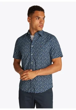 Herren Hemd FLEX POPLIN PALM SF SHIRT Slim Fit