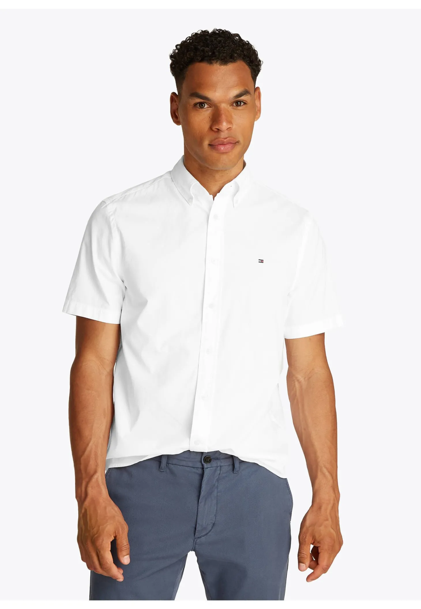 Herren Hemd FLEX POPLIN SOLID SHIRT