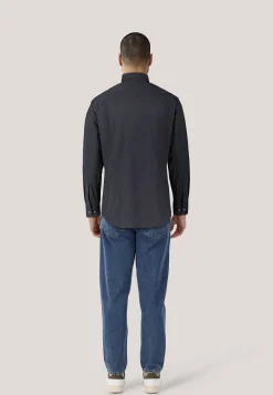 Herren Hemd H-HANK-KENT-C1-214 Slim Fit Langarm