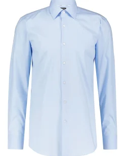 Herren Hemd H-HANK-KENT-C1-214 Slim Fit Langarm