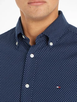 Herren Hemd Langarm Slim Fit