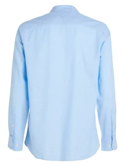 Herren Hemd mit Leinen DC LINEN DOBBY SHIRT Regular Fit Langarm