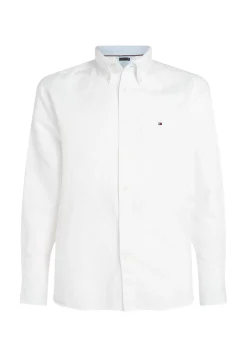 Herren Hemd mit Leinen LINEN BLEND SOLID RF SHIRT