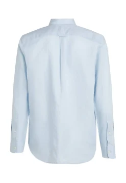 Herren Hemd mit Leinen LINEN BLEND SOLID RF SHIRT