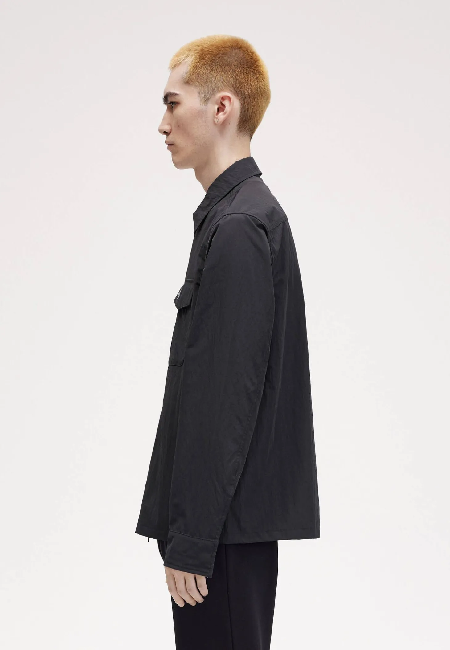 Herren Hemd mit Reißverschluss