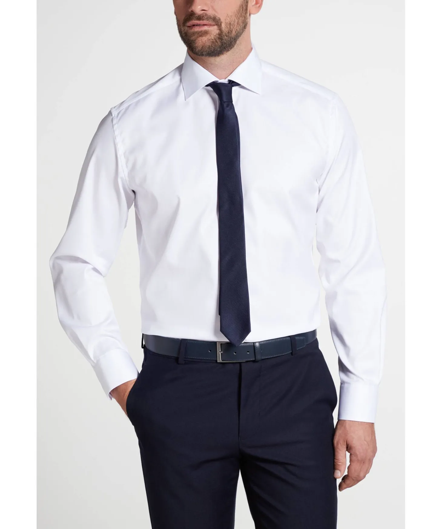 Herren Hemd Modern Fit Langarm
