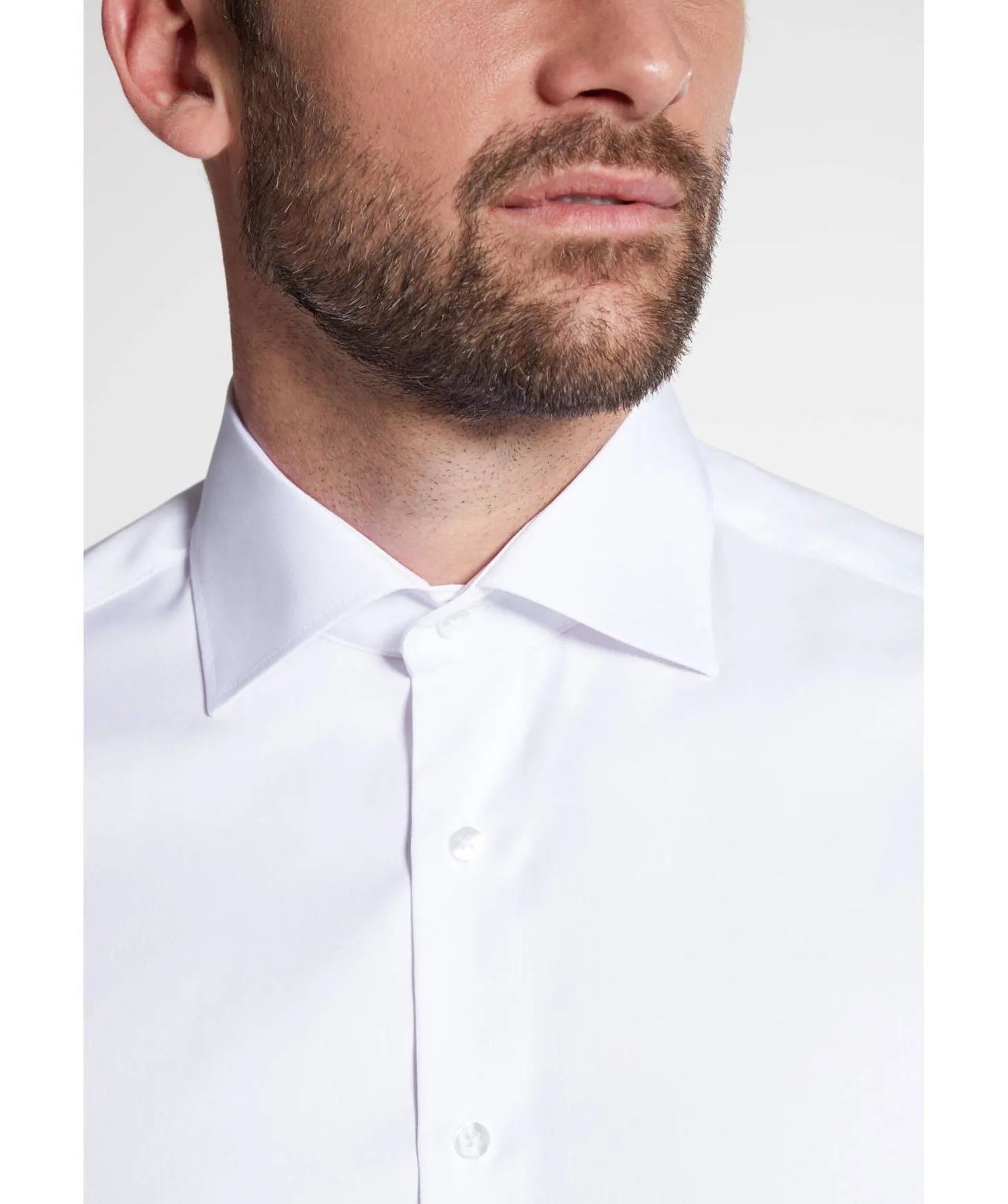 Herren Hemd Modern Fit Langarm