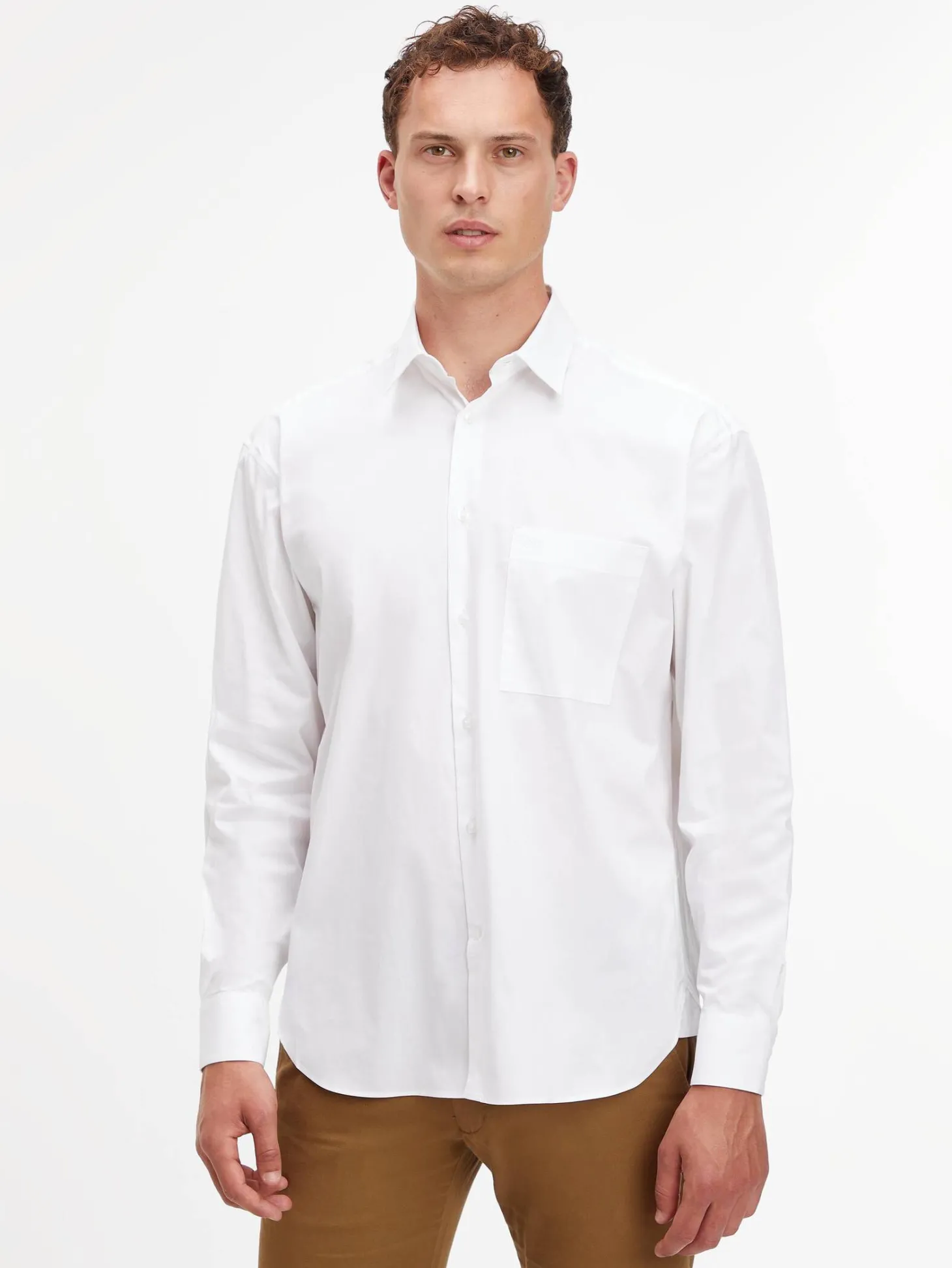 Herren Hemd Relaxed Fit Langarm