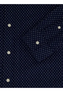 Herren Hemd SEERSUCKER PRINTED SHIRT Regular Fit