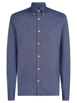 Herren Hemd SOLID HERITAGE OXFORD RF SHIRT Regular Fit Langarm