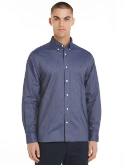 Herren Hemd SOLID HERITAGE OXFORD RF SHIRT Regular Fit Langarm