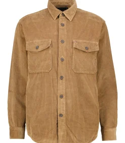 Herren Hemdjacke aus Cord CORDUROY OVERSHIRT Realxed Fit