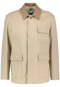 Herren Hemdjacke aus Wolle