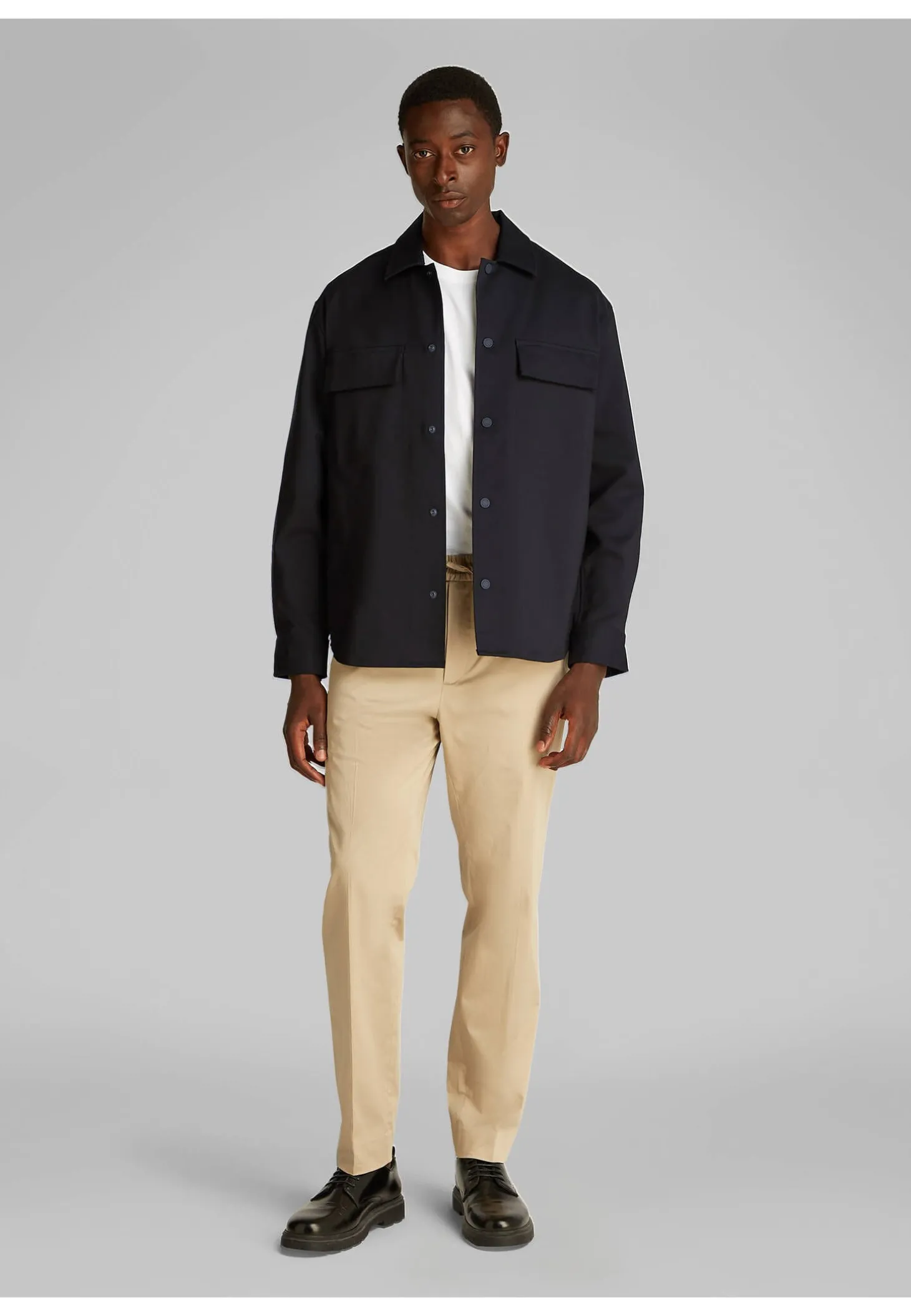 Herren Hemdjacke DOUBLE WEAVE OVERSHIRT