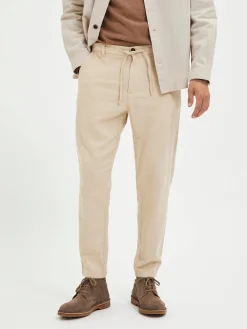 Herren Hose aus Leinenmix