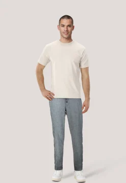 Herren Hose mit Leinen C-KANE-RDS Regular Fit