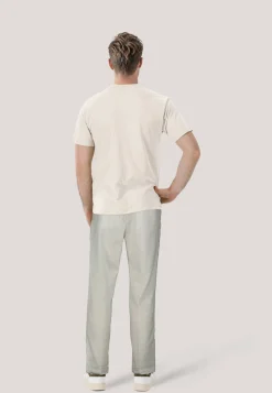 Herren Hose mit Leinen C-KANE-RDS Regular Fit