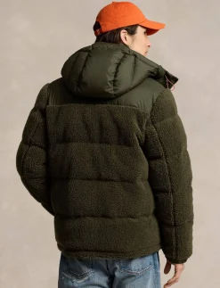 Herren Hybrid-Daunenjacke