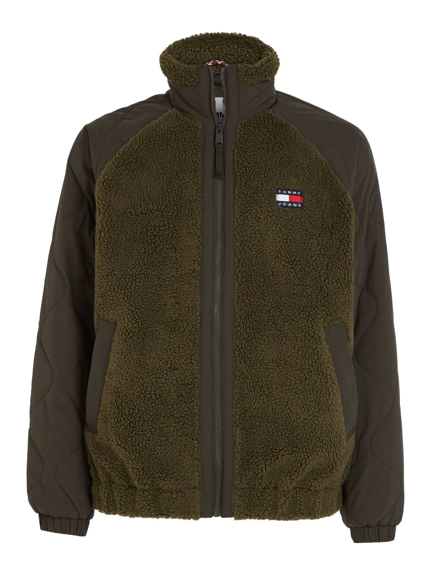 Herren Jacke SHERPA mit Struktur-Mix Relaxed Fit