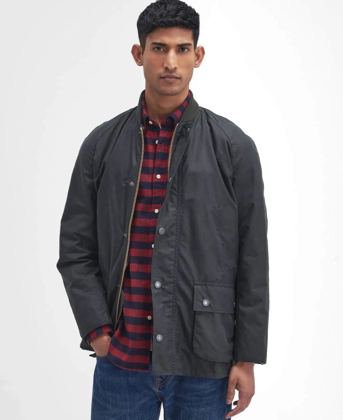 Herren Jacke SPORTS NECK ASHBY