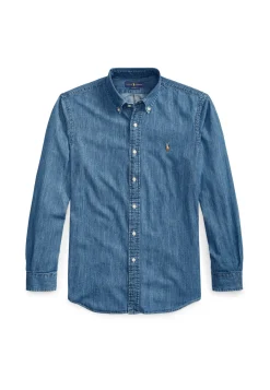 Herren Jeanshemd Custom Fit