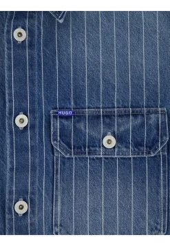 Herren Jeanshemd EBOLT Oversized Fit