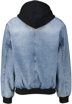 Herren Jeansjacke mit Kapuze ENJO