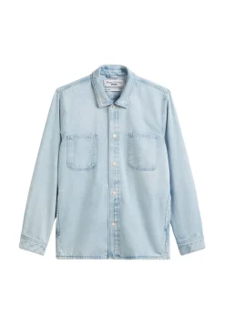 Herren Jeans-Overshirt aus Bio-Baumwolle und Lyocell Regular Fit