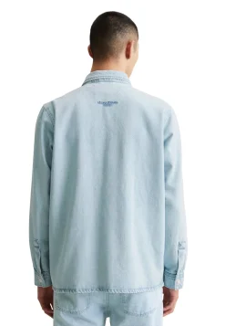 Herren Jeans-Overshirt aus Bio-Baumwolle und Lyocell Regular Fit